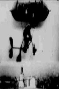 Poster The Twentieth Century Tramp; or, Happy Hooligan and His Airship