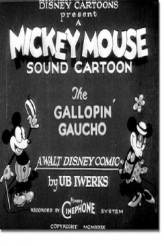 Poster Mickey Mouse: El Gaucho Galopante