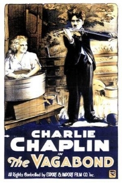 Poster Charlot, Bohemio (Charlot, Músico / Charlot. Músico Ambulante / El Vagabundo)