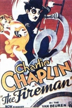 Poster Charlot, Bombero (El Bombero)