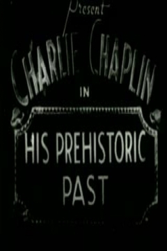 Poster Charlot Prehistórico (Charlot, En la Edad de Piedra / El Sueño Fantástico de Charlot)