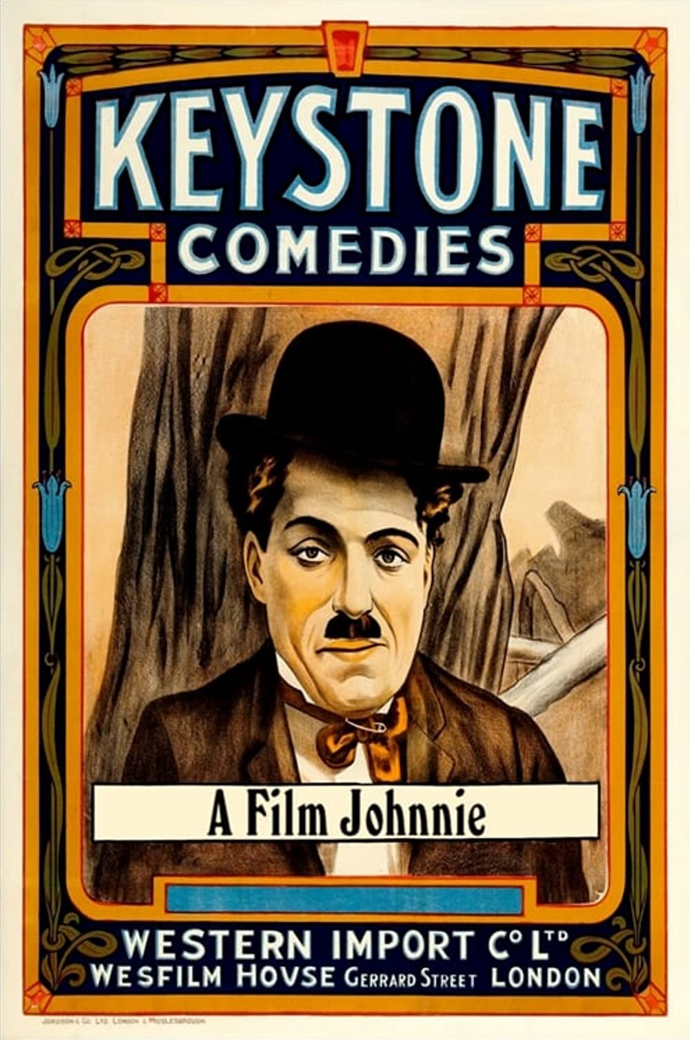 Poster Charlot Hace Cine (Charlot y el Fuego)