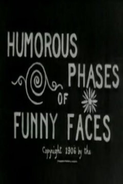 Poster Humorous Phases of Funny Faces