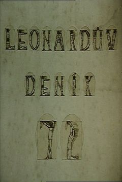 Poster Leonardo´s Diary