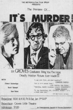 Poster It's Murder!