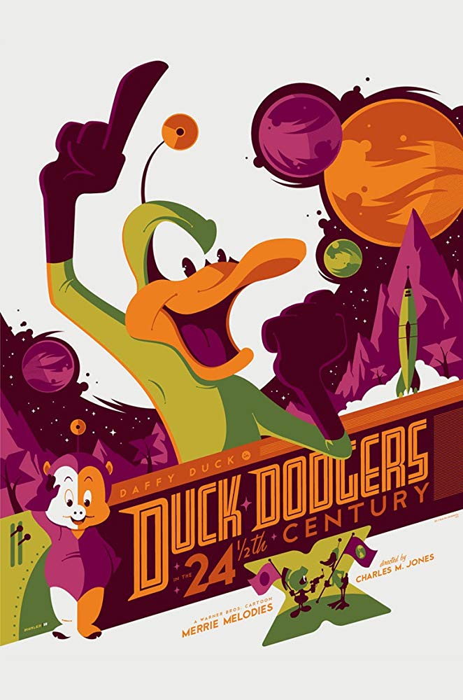 Poster Duck Dodgers in the 24½th Century