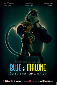 Poster Blue & Malone, Detectives Imaginarios