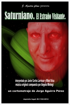 Poster Saturniano, El Extraño Visitante