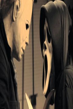Poster Michael Myers vs Ghostface