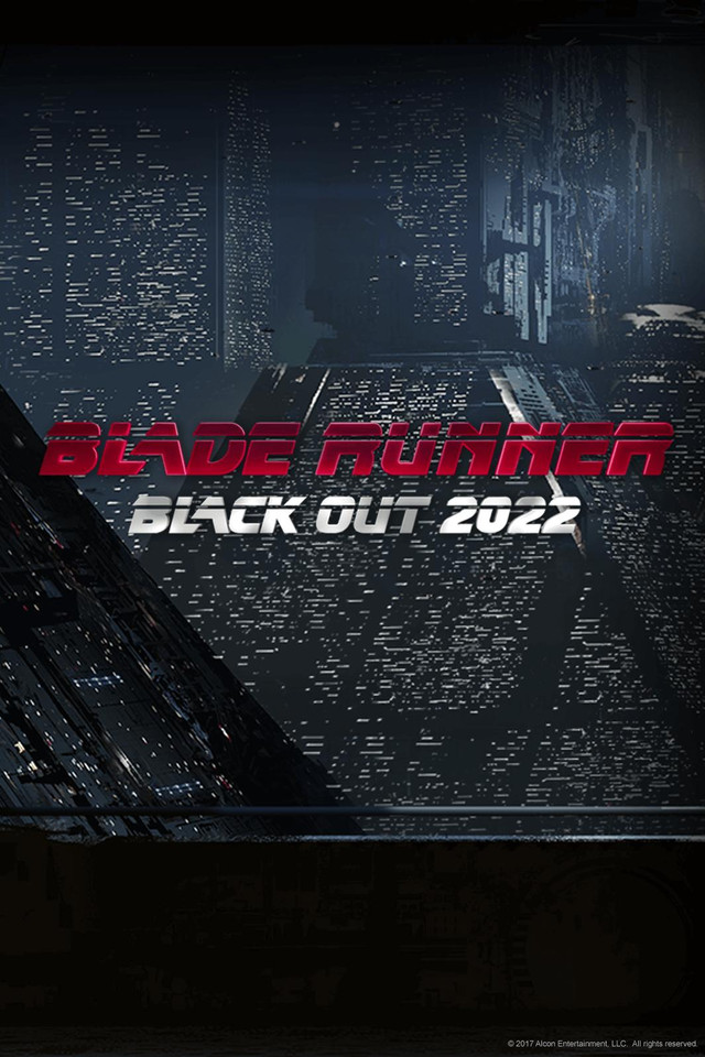 Poster Blade Runner: Apagón 2022