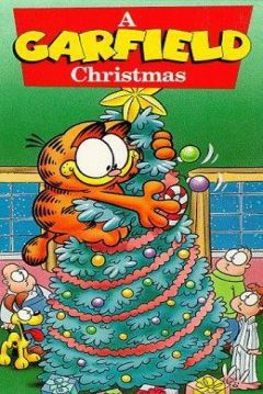 Poster Navidades con Garfield