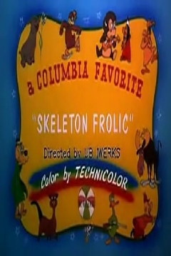 Poster Skeleton Frolics