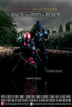 Poster Deadpool & Black Panther: Back in Red & Black