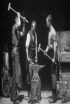 Poster Blacksmith Scene