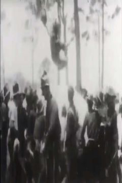 Poster Tossing a Nigger in a Blanket