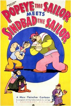 Poster Popeye el Marino Contra Sindbad el Marino