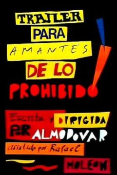 Poster Tráiler para Amantes de lo Prohibido