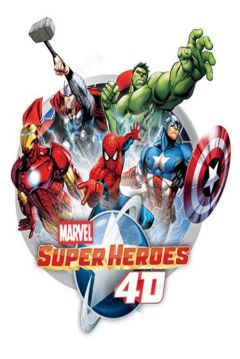 Poster Marvel Super Heroes 4D Experience