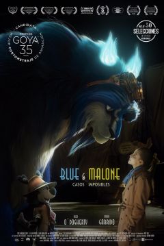 Poster Blue & Malone Casos Imposibles