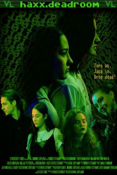 Poster Haxx Deadroom: A Cyberpunkzz Story