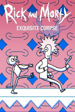 Poster Rick and Morty exquisite corpse