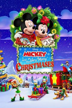 Poster Mickey y un Montón de Navidades