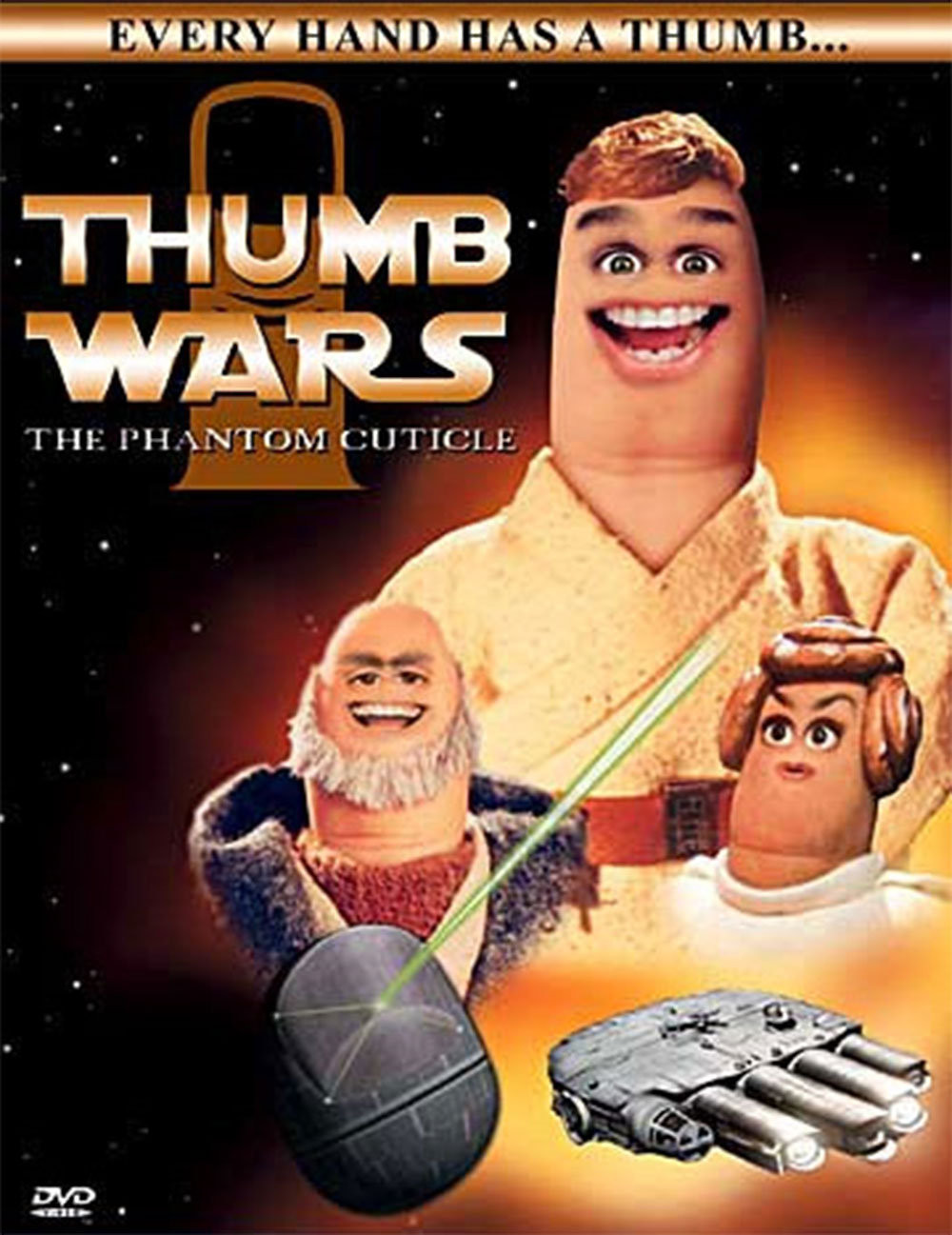 Poster Thumb Wars. The Phantom Cuticle 
