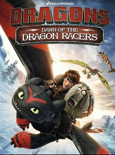 Poster Dragones: Amanecer de los Corredores de Dragón