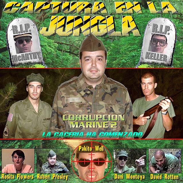Poster Captura en la Jungla