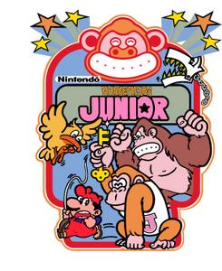 Poster Donkey Kong Jr.