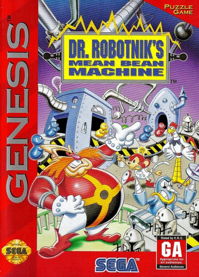 Poster Dr. Robotnik's mean bean machine
