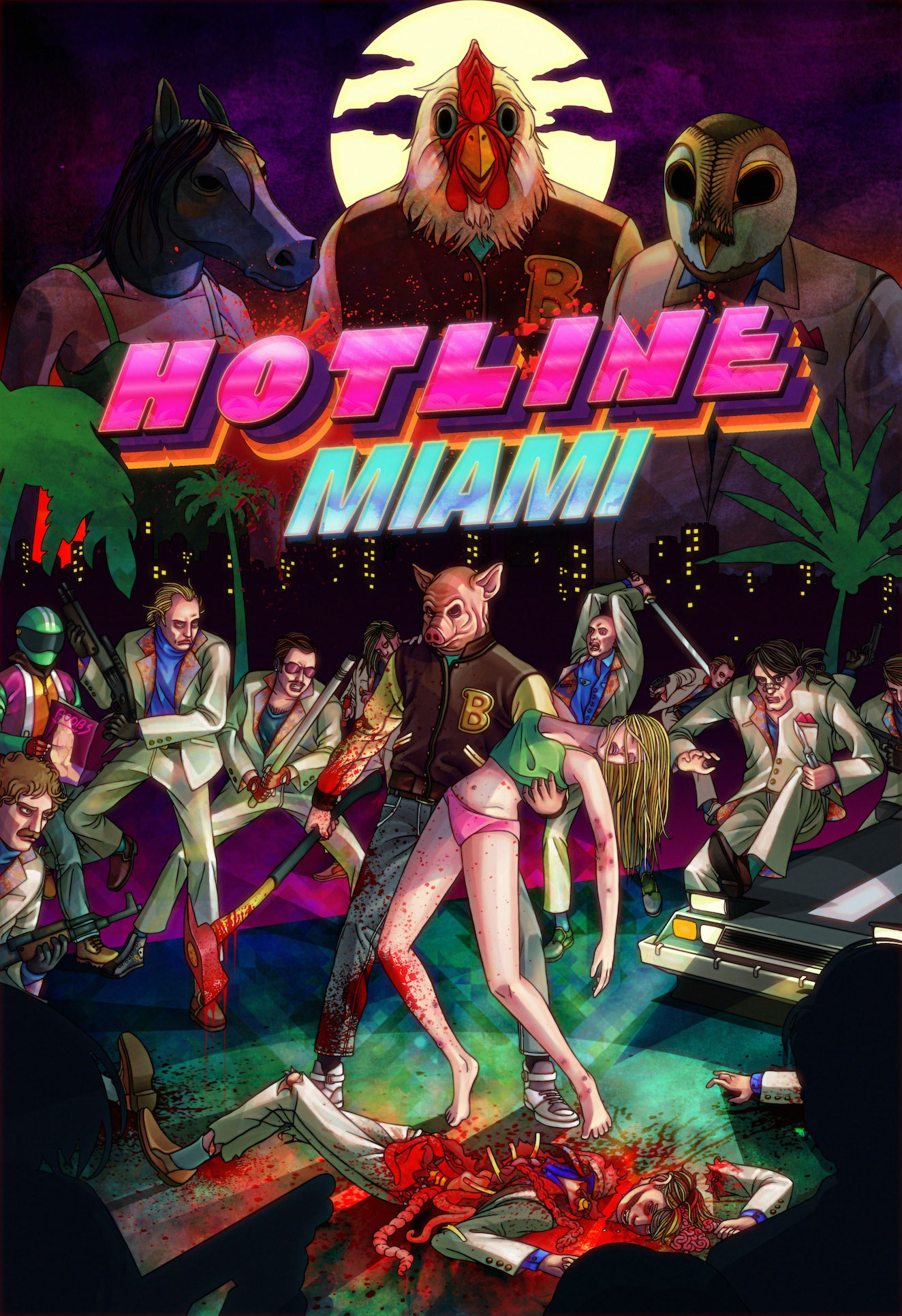 Poster Hotline Miami