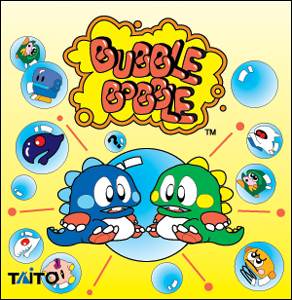 Poster Bubble Bobble