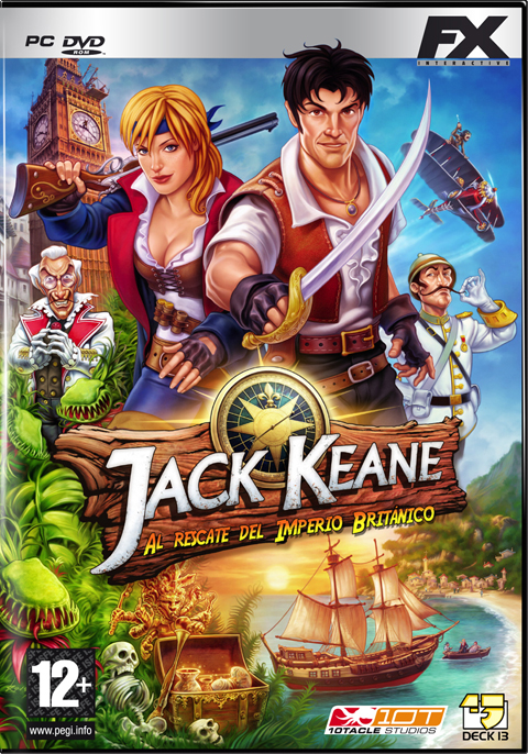Poster Jack Keane: Al Rescate del Imperio Británico