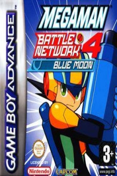 Poster Mega Man Battle Network 4 Blue Moon