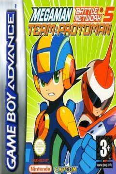 Poster Mega Man Battle Network 5: Team Protoman
