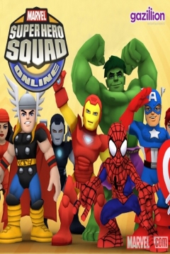 Poster Marvel Super Hero Squad Online