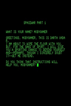 Poster Spacewar