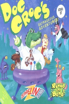 Poster Round the Bend! (Doc Croc's Outrageous Adventures)