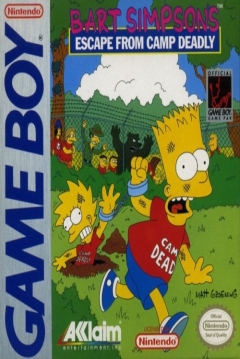 Poster Bart Simpson's Escape from Camp Deadly