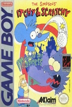 Poster Itchy & Scratchy in Miniature Golf Madness
