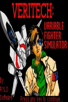 Poster Veritech: Variable Fighter Simulator