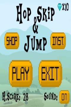 Poster Hop Skip and Jump