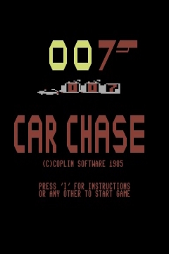Poster 007 Car Chase