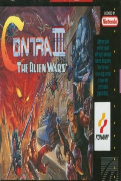 Poster Contra 3: The Alien Wars