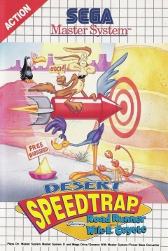 Poster Desert Speedtrap starring Road Runner and Wile E. Coyote