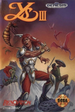 Poster Ys III: Wanderers from Ys