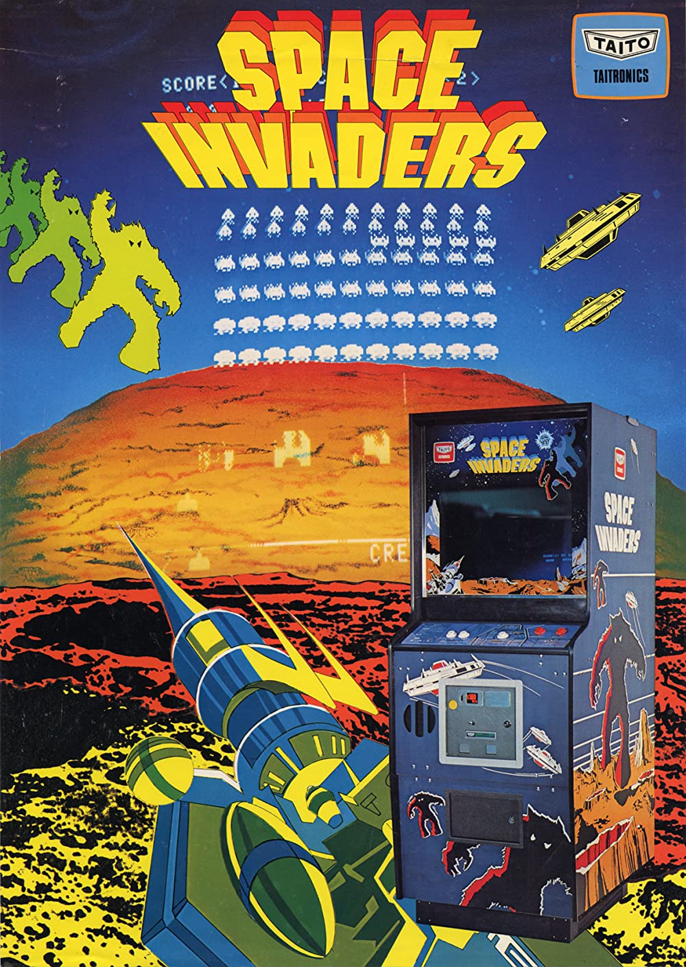 Poster Space Invaders