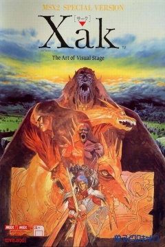 Poster Xak: The Art of Visual Stage