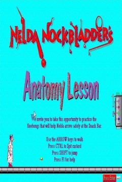 Poster Nelda Nockbladder's Anatomy Lesson